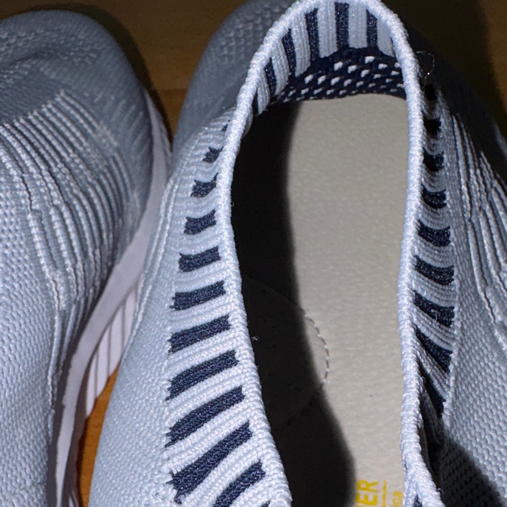 TIOSEBON Women's Athletic Walking Shoes Sock Sneakers Slip On Mesh Gray EU 43 - Picture 8 of 10